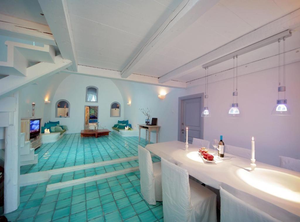 Blue Angel Villa Fira  Bekvämligheter bild
