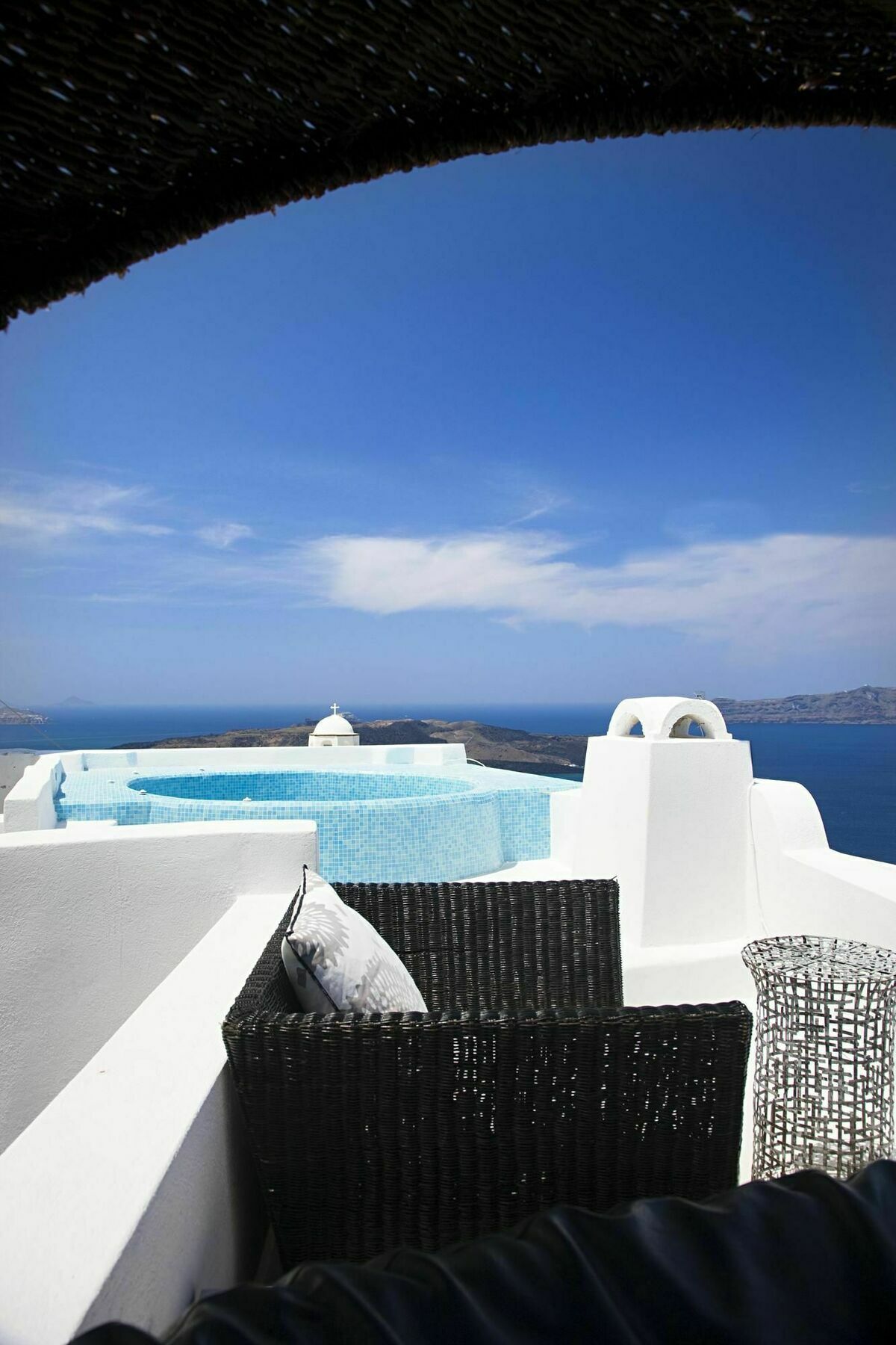Blue Angel Villa Fira  Exteriör bild